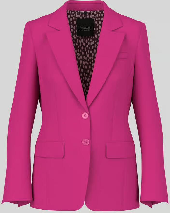 Marc Cain Lange blazer met klepzakken