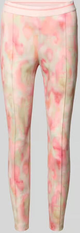 Marc Cain Legging met lengtenaden en elastische band - Foto 2