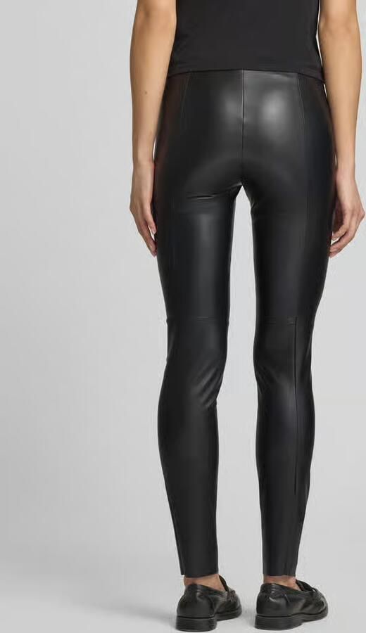 Marc Cain Leggings in lederlook nauwsluitend model Black Dames - Foto 6