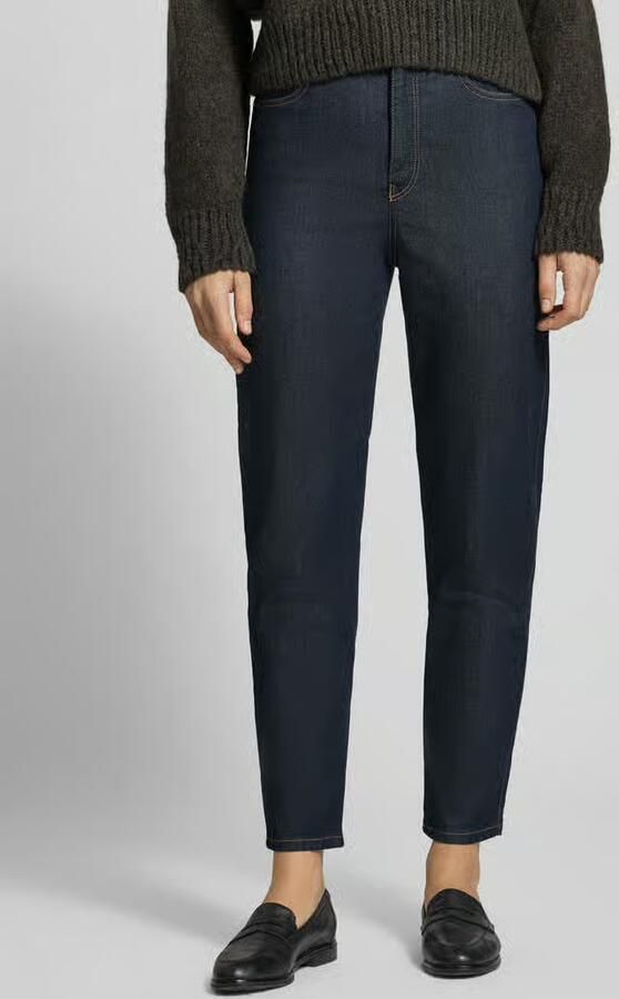 Marc Cain Loose fit jeans met kettingdetail - Foto 2