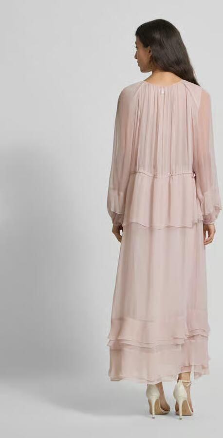 Marc Cain Maxi-jurk met ronde hals