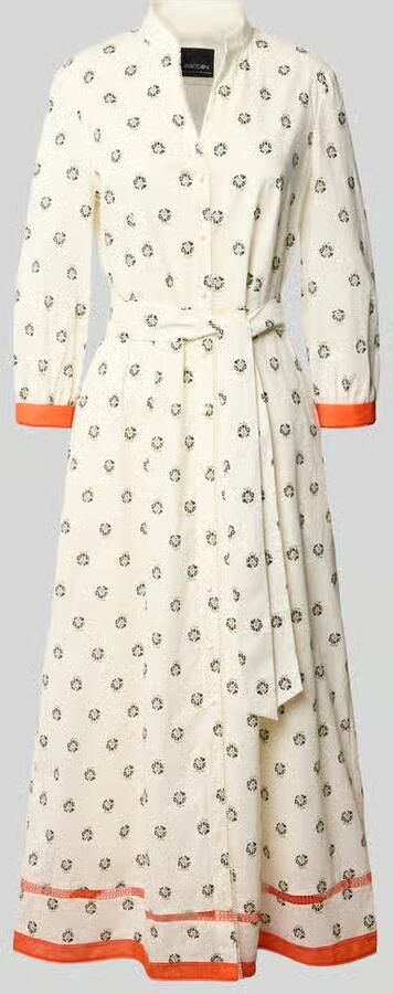Marc Cain maxi-jurk met sierrand - Foto 2