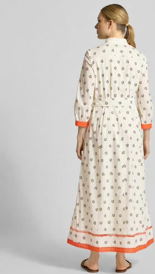 Marc Cain maxi-jurk met sierrand