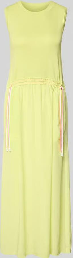 Marc Cain maxi-jurk met trekkoord bij de taille - Foto 2