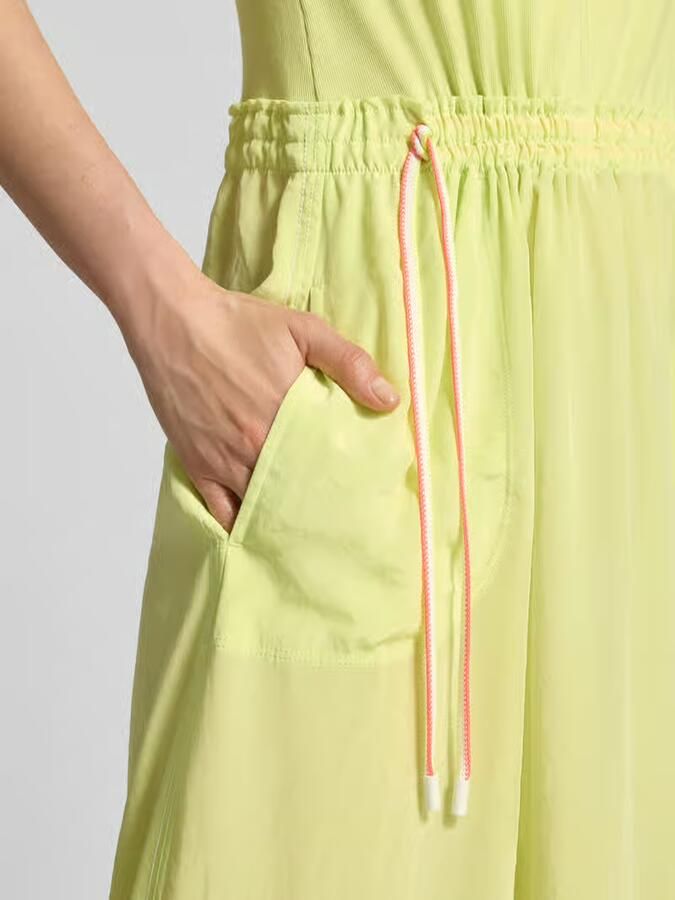 Marc Cain maxi-jurk met trekkoord bij de taille