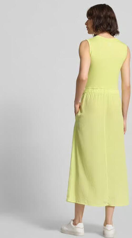 Marc Cain maxi-jurk met trekkoord bij de taille - Foto 3