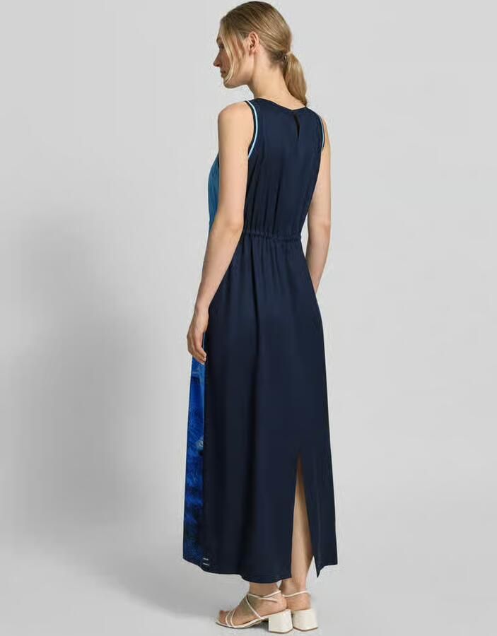 Marc Cain maxi-jurk van puur lyocell met all-over fotoprint