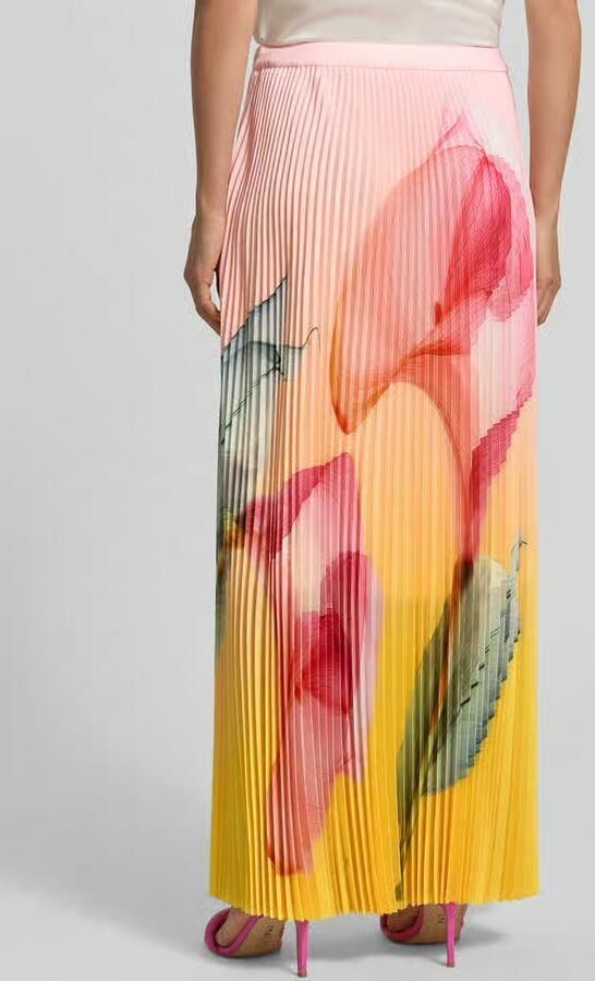 Marc Cain Maxirok in plissé-look