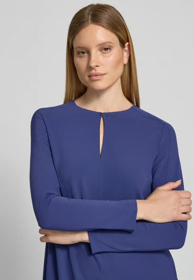 Marc Cain midi-jurk met druppelvormige hals