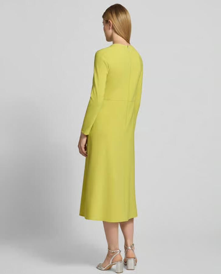 Marc Cain midi-jurk met druppelvormige hals