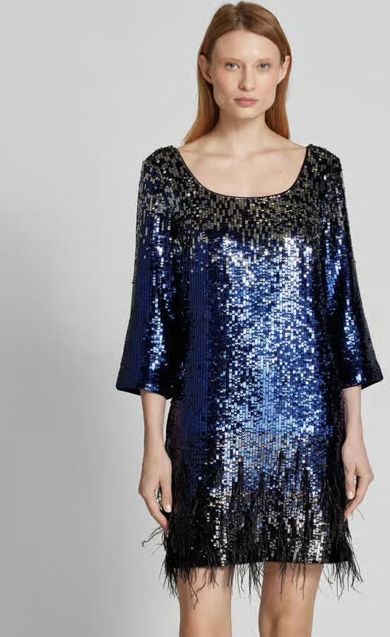 Marc Cain Midi-jurk met pailletten - Foto 2
