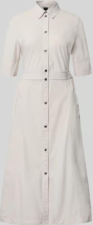 Marc Cain midi-jurk met platte kraag - Foto 2