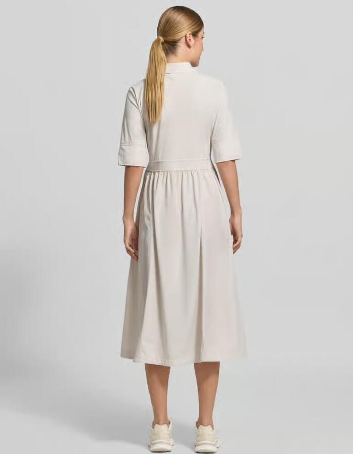 Marc Cain midi-jurk met platte kraag - Foto 3