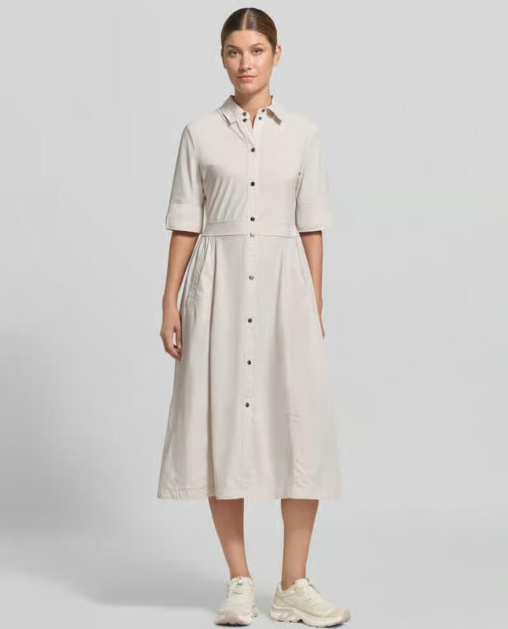 Marc Cain midi-jurk met platte kraag - Foto 2