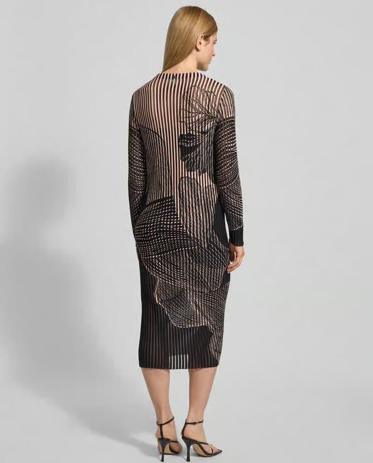 Marc Cain Midi-jurk met Ronde hals - Foto 2