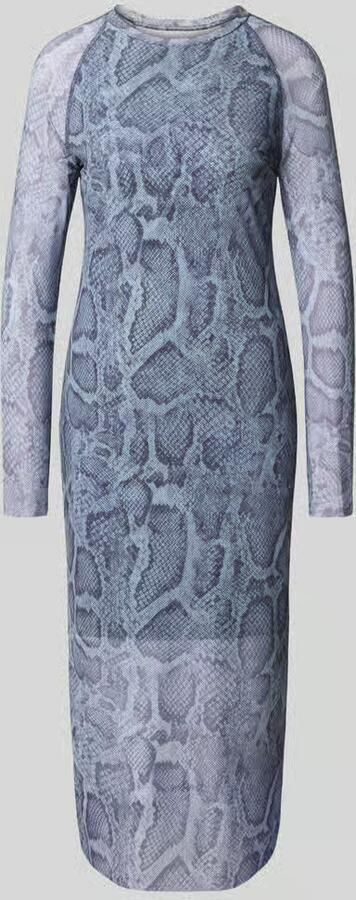 Marc Cain Midi-jurk met slangenmotief - Foto 2