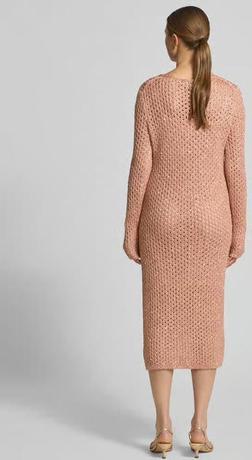Marc Cain Slim fit midi-jurk met wol - Foto 2