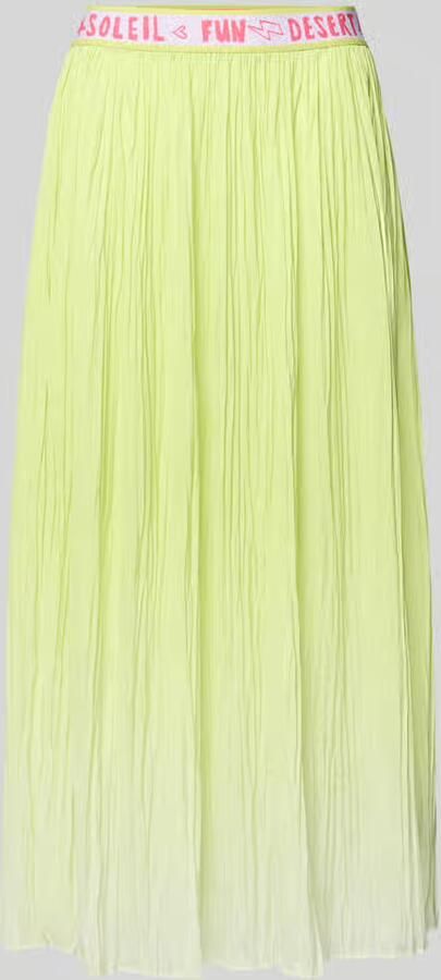 Marc Cain midirok in kreuklook met elastische band - Foto 2