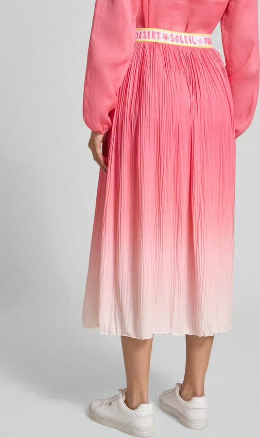 Marc Cain midirok in kreuklook met elastische band