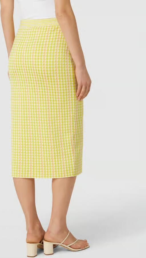 Marc Cain Gele Stijlvolle Jurk Yellow Dames