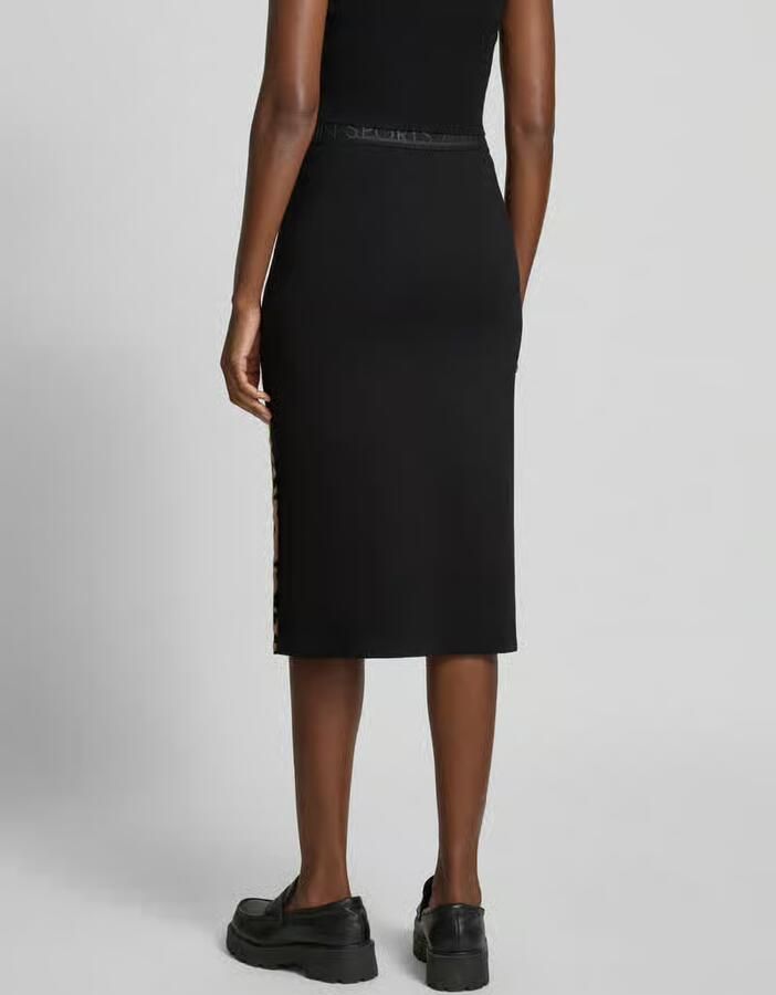 Marc Cain Midirok met elastische band met logo