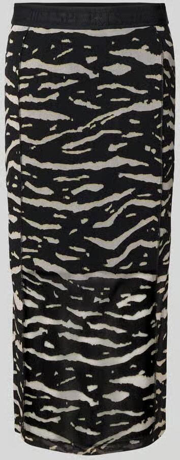 Marc Cain Midirok met loopsplit en elastische band