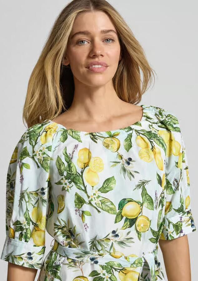 Marc Cain mini-jurk met strikceintuur