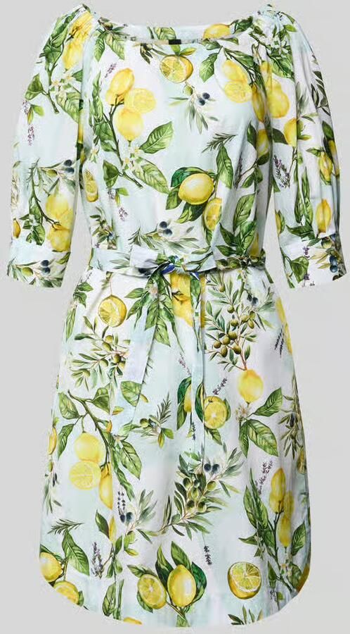 Marc Cain mini-jurk met strikceintuur - Foto 2