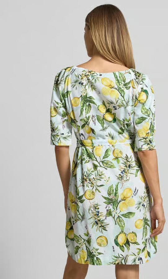 Marc Cain mini-jurk met strikceintuur