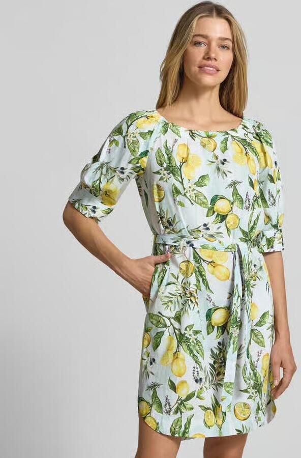 Marc Cain mini-jurk met strikceintuur - Foto 2
