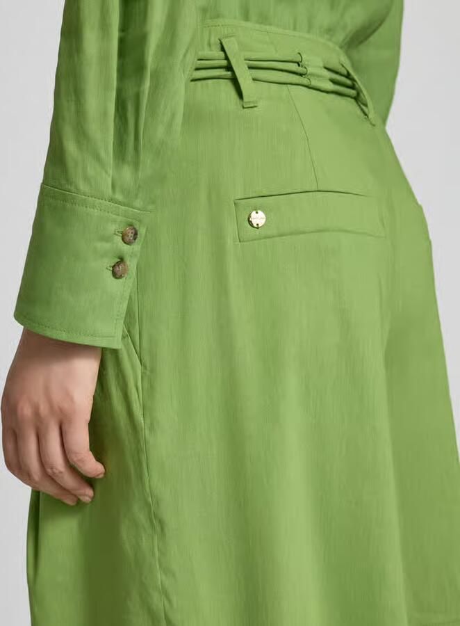 Marc Cain Modern fit zakelijk overhemd met vichy-ruit