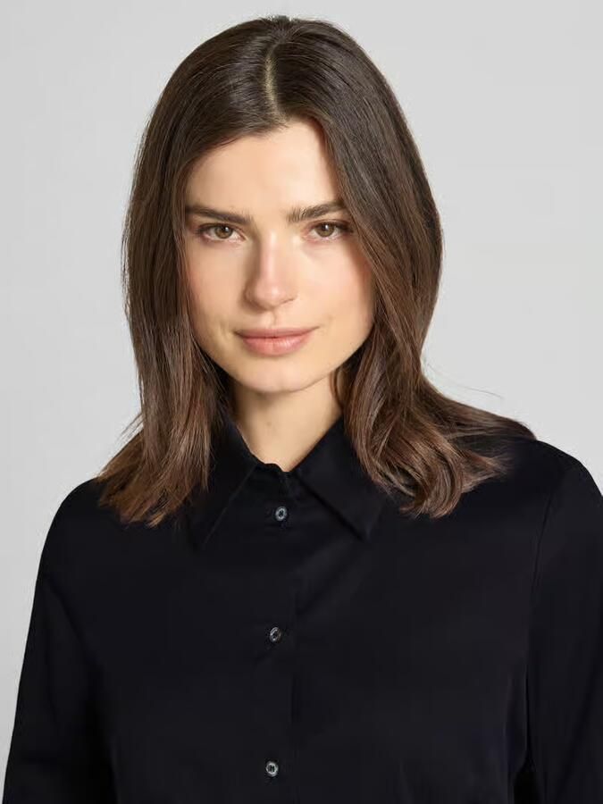 Marc Cain Overhemdblouse met 3 4-mouw met omslag