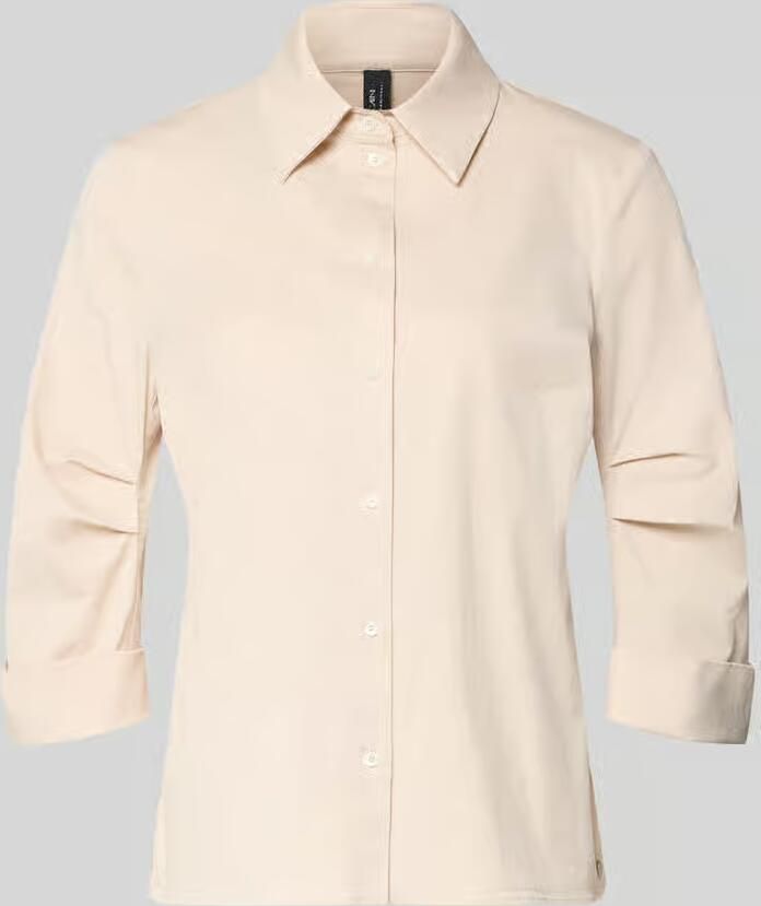 Marc Cain Overhemdblouse met 3 4-mouw met omslag - Foto 2