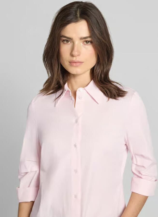 Marc Cain Overhemdblouse met 3 4-mouw met omslag