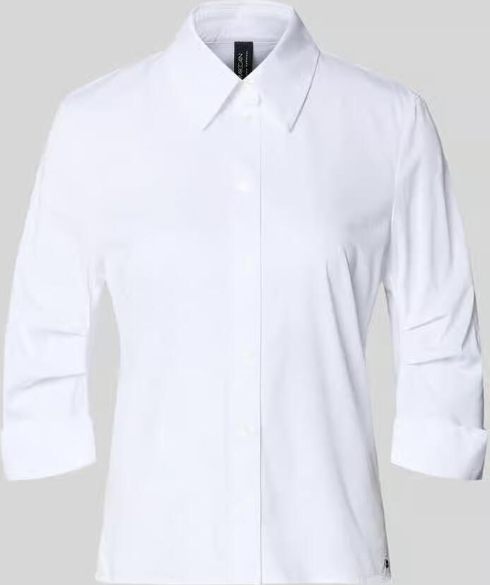 Marc Cain Overhemdblouse met 3 4-mouw met omslag - Foto 2