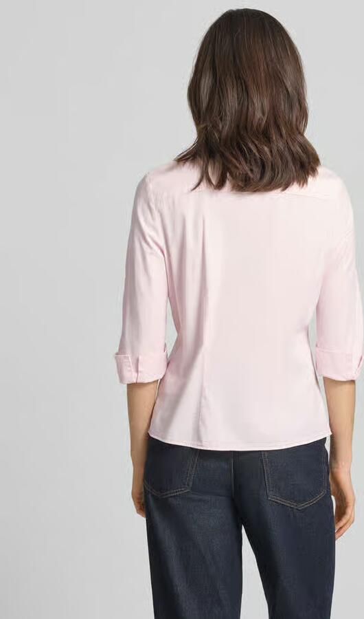 Marc Cain Overhemdblouse met 3 4-mouw met omslag