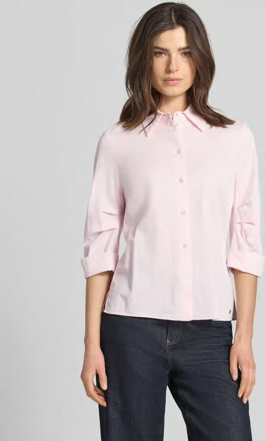 Marc Cain Overhemdblouse met 3 4-mouw met omslag - Foto 4