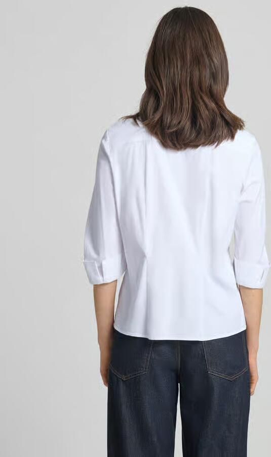 Marc Cain Overhemdblouse met 3 4-mouw met omslag - Foto 2