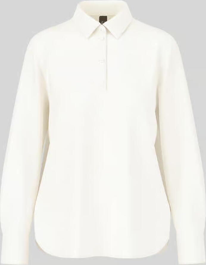 Marc Cain Overhemdblouse met ballonmouwen