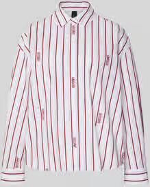 Marc Cain Overhemdblouse met verborgen knoopsluiting