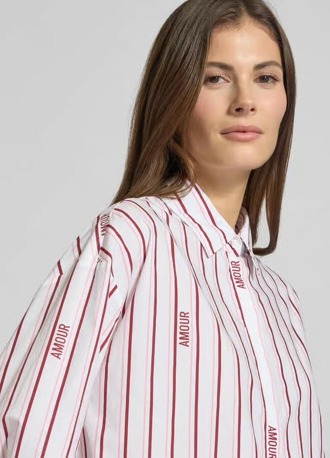 Marc Cain Overhemdblouse met blinde knoopsluiting - Foto 2