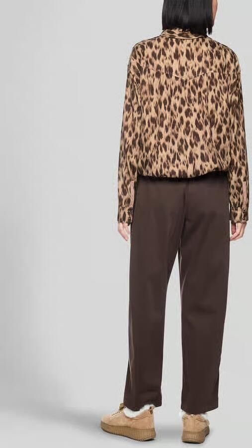Marc Cain Overhemdblouse met elastische zoom - Foto 2