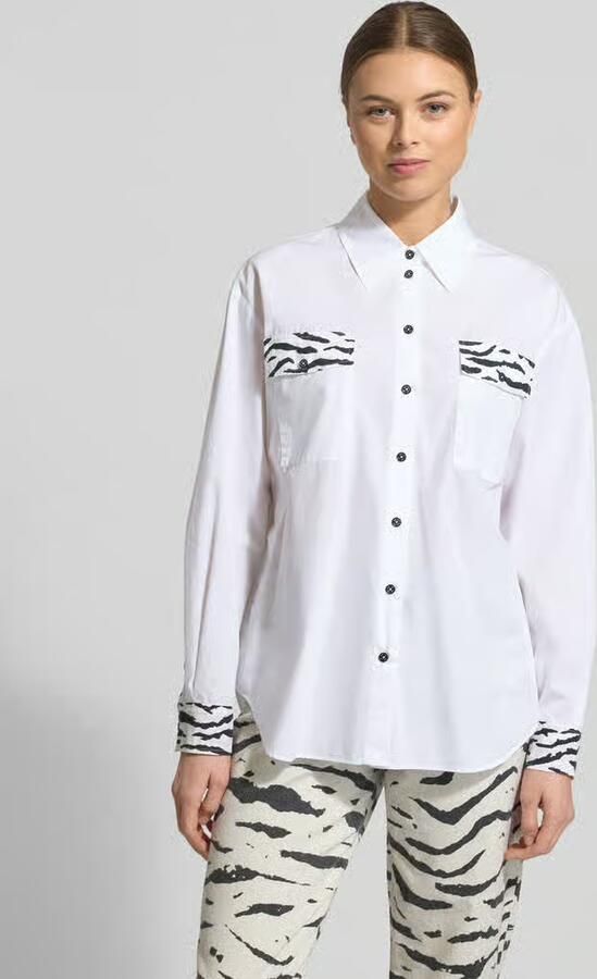 Marc Cain Overhemdblouse met knoopsluiting - Foto 2