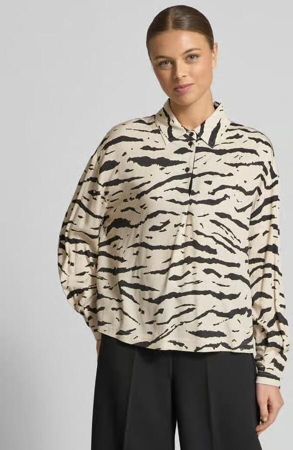 Marc Cain Overhemdblouse met knoopsluiting - Foto 4