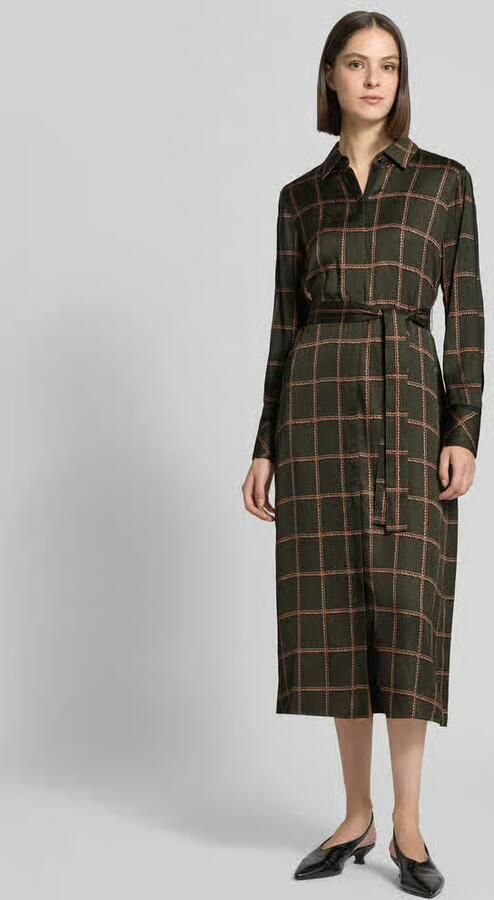 Marc Cain Overhemdjurk van pure viscose - Foto 3
