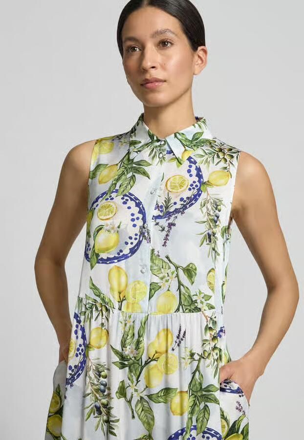 Marc Cain Overhemdjurk van viscose met knoopsluiting