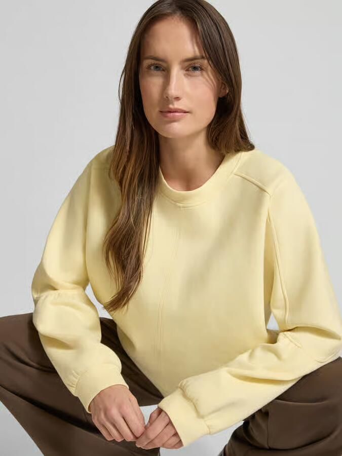 Marc Cain Oversized sweatshirt met ribboorden - Foto 2
