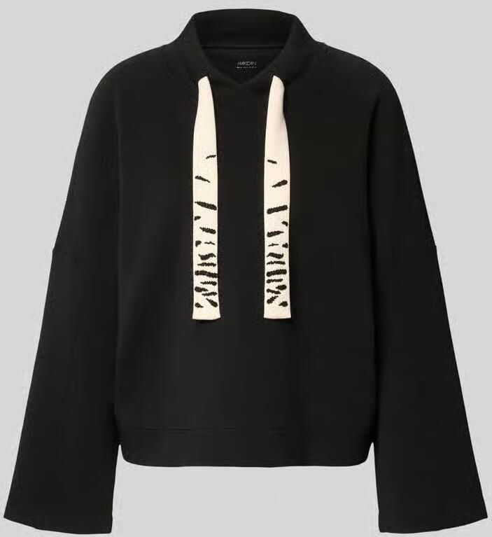 Marc Cain Oversized sweatshirt met tunnelkoord