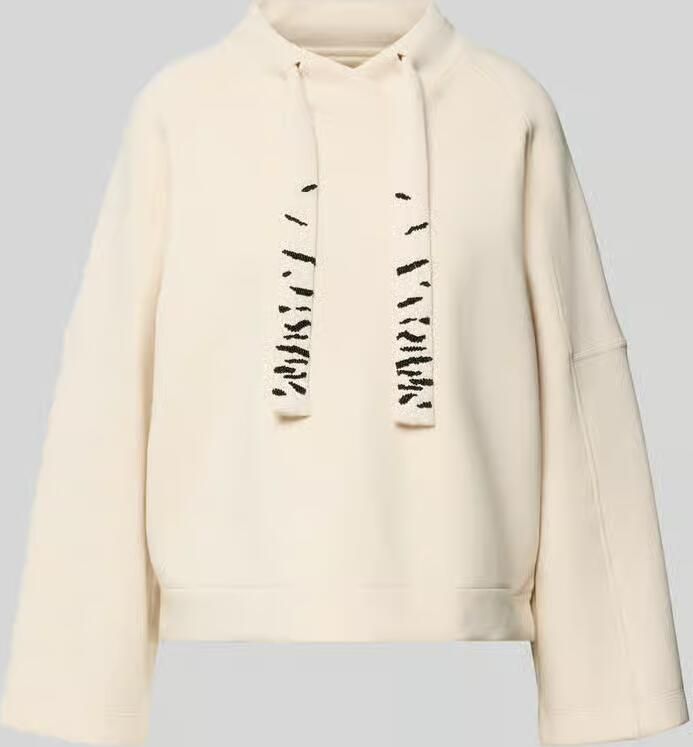 Marc Cain Oversized sweatshirt met tunnelkoord