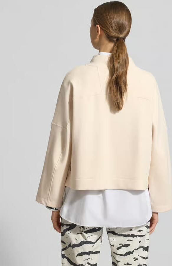 Marc Cain Oversized sweatshirt met tunnelkoord - Foto 3